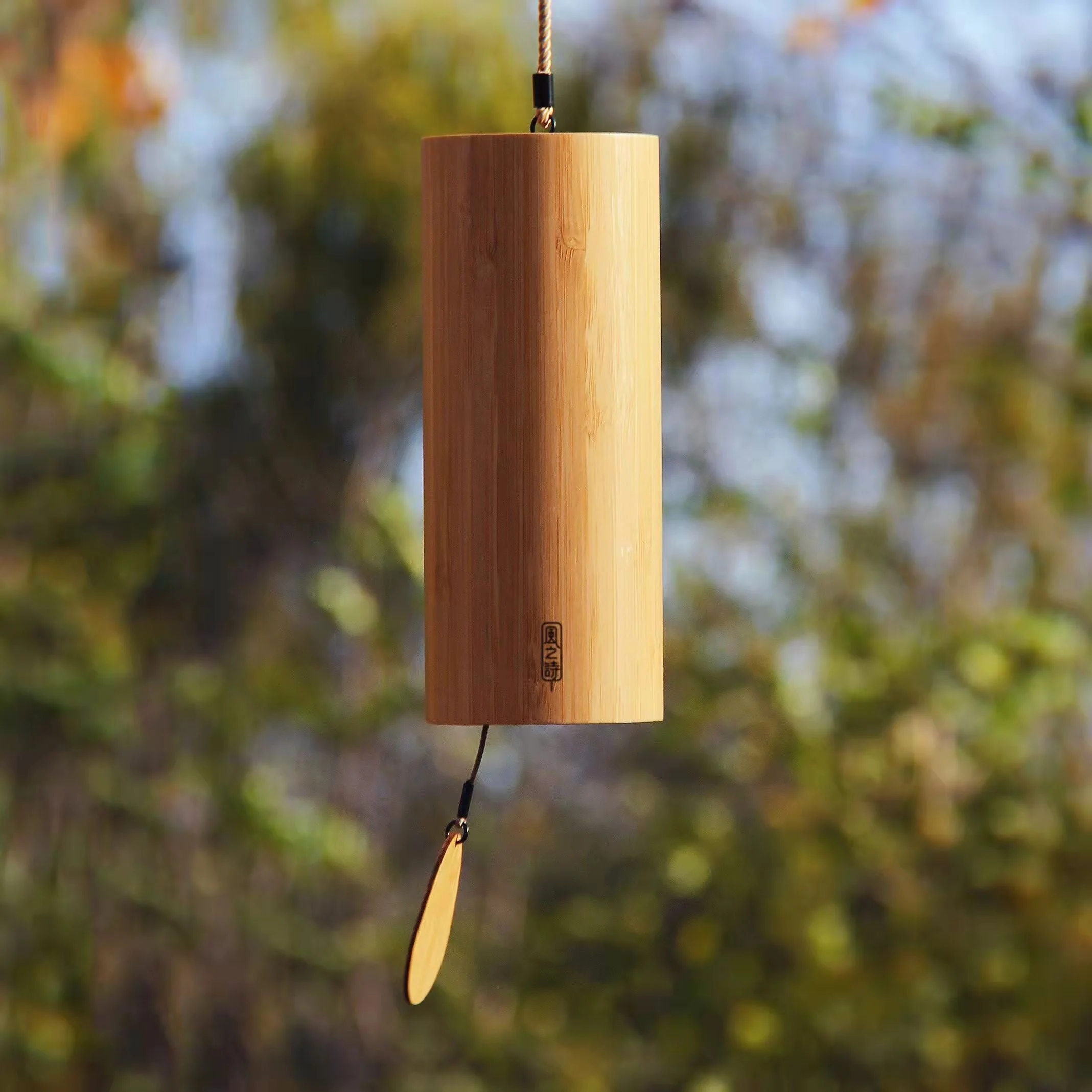 FZS Handmade Bamboo Musical Chord Wind Chime - Image 3