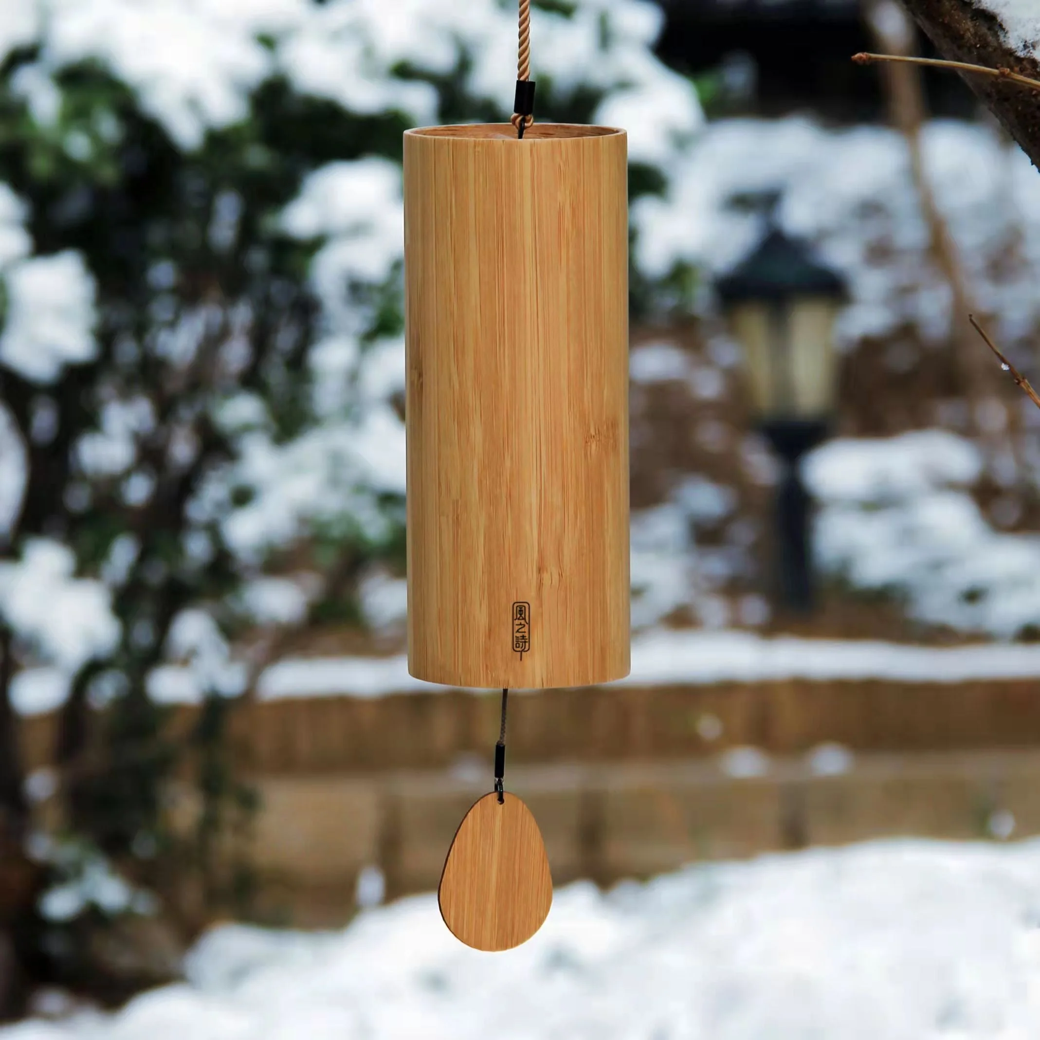 FZS Handmade Bamboo Musical Chord Wind Chime - Image 4