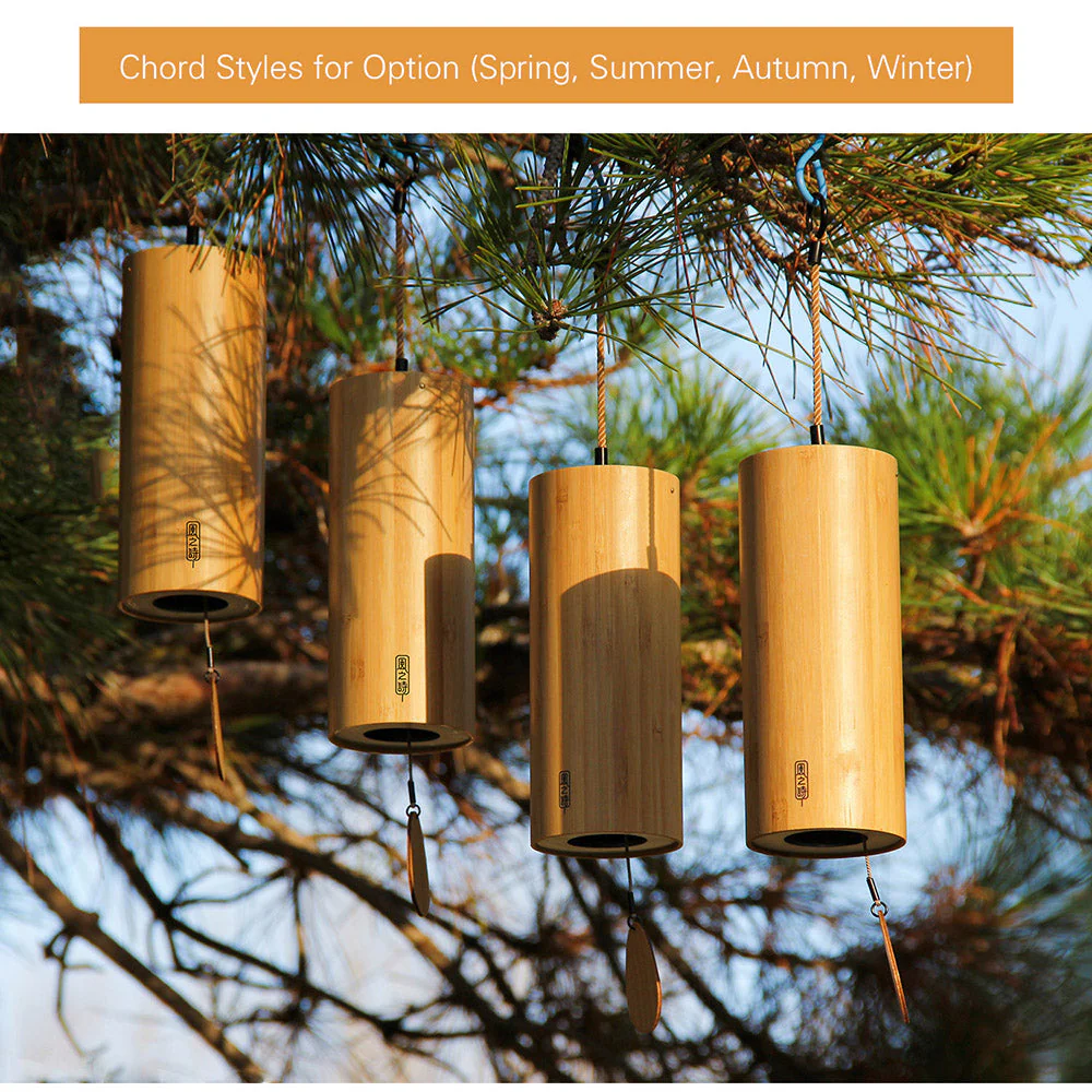 FZS Handmade Bamboo Musical Chord Wind Chime - Image 8