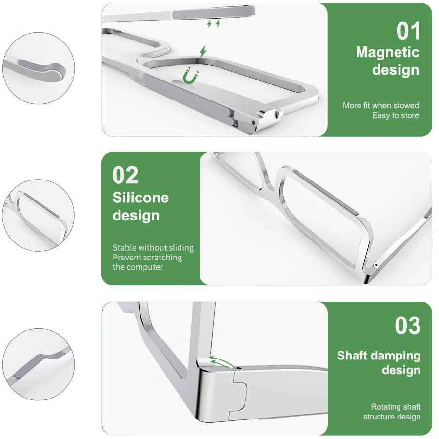 Glasses Frame Shape Laptop Cooling stand - Image 4