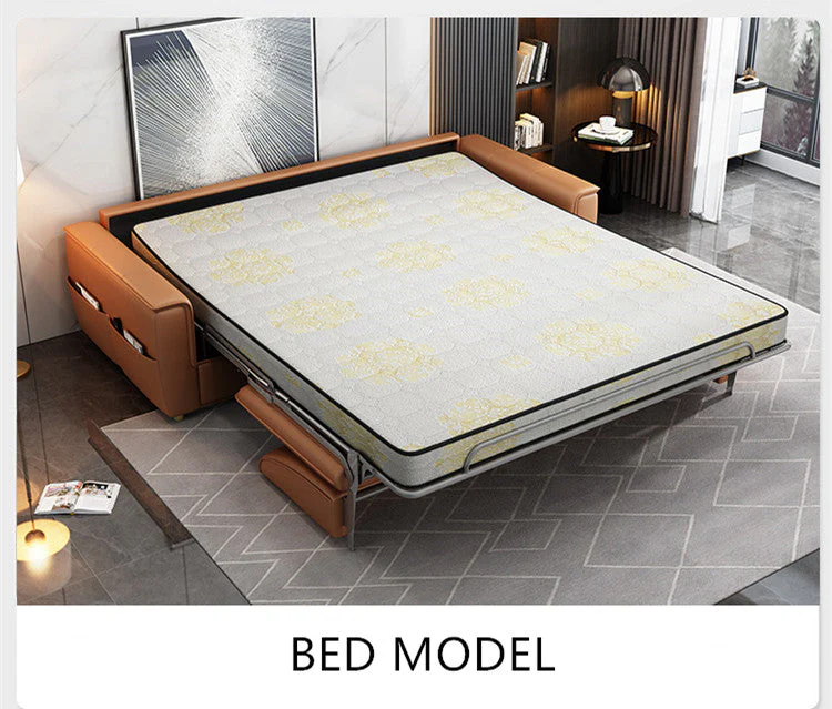 Leathaire Sleeper Sofa Bed With Mattress - Image 4