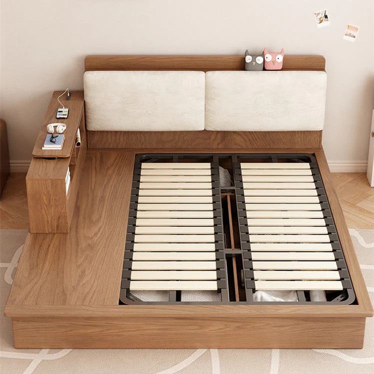Lift Up Storage Bed With Rotating Desk and Drawers - Image 7