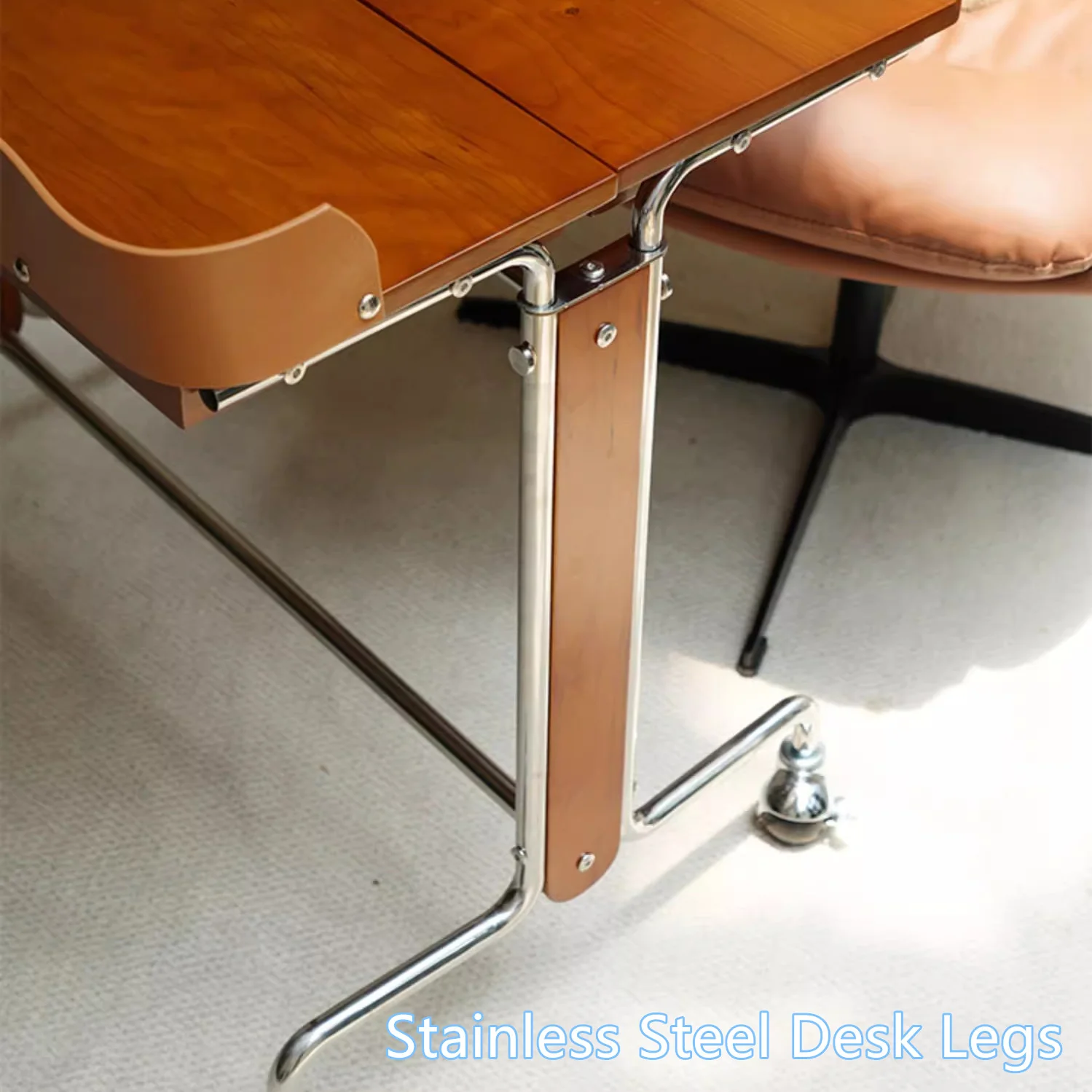 Liftable and Adjustable Desk with Universal Wheels - Image 12