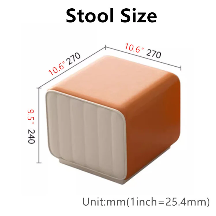 Minimalist Style Lifting Tabletop Multifunctional Coffee Table With Stools - Image 11