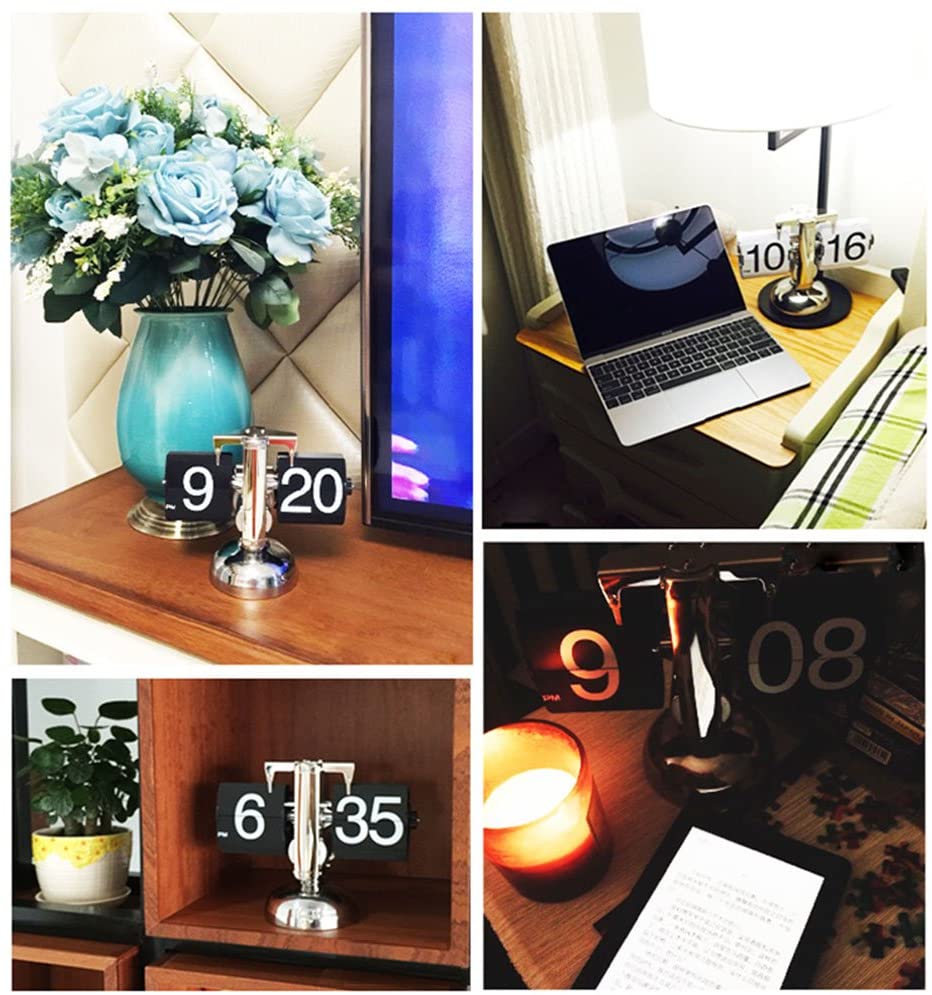 Modern Digital Mechanical Retro Flip Down Clock - Image 7
