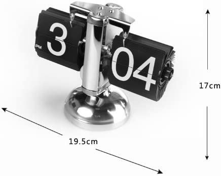 Modern Digital Mechanical Retro Flip Down Clock - Image 8