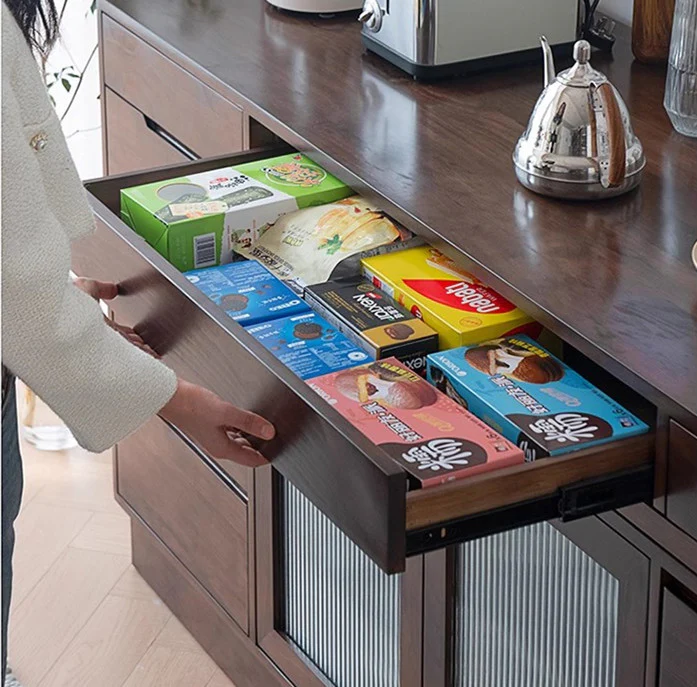 Multipurpose Sideboard Cabinet with Rotating Tabletop - Image 7