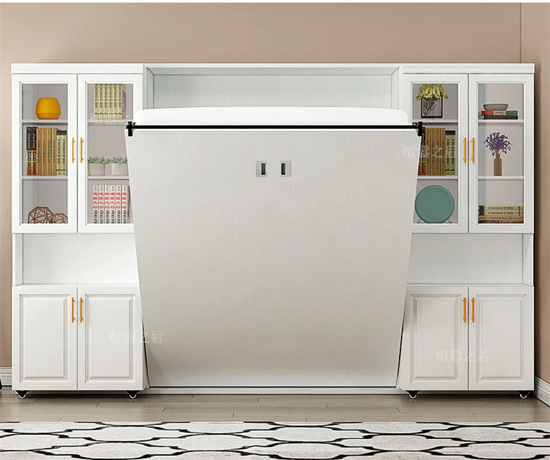 Murphy Bed with Slide Bookshelf - Image 3