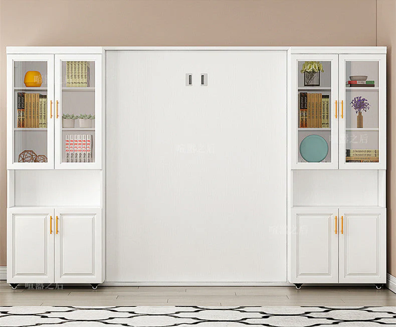 Murphy Bed with Slide Bookshelf - Image 4