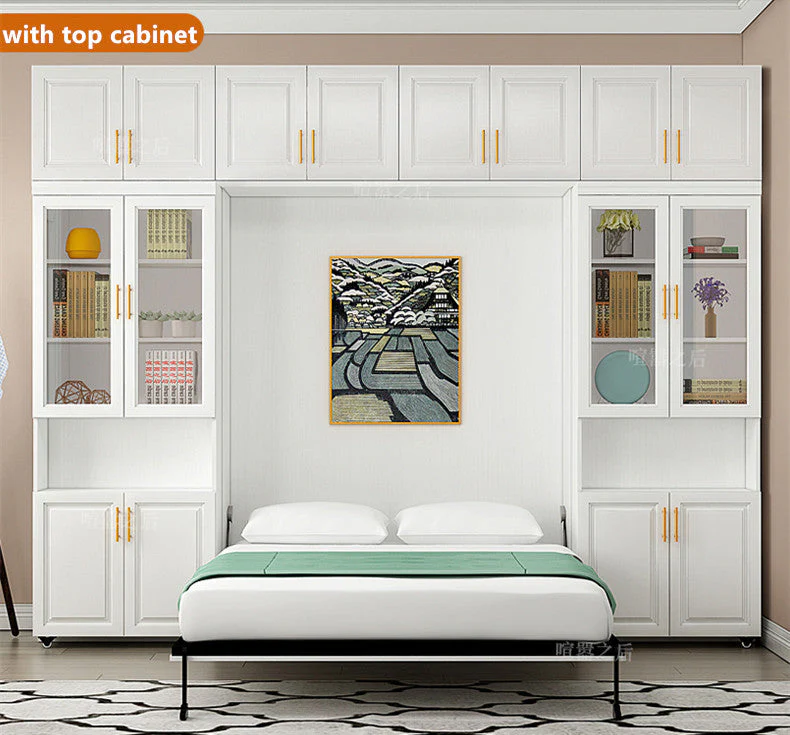 Murphy Bed with Slide Bookshelf - Image 8