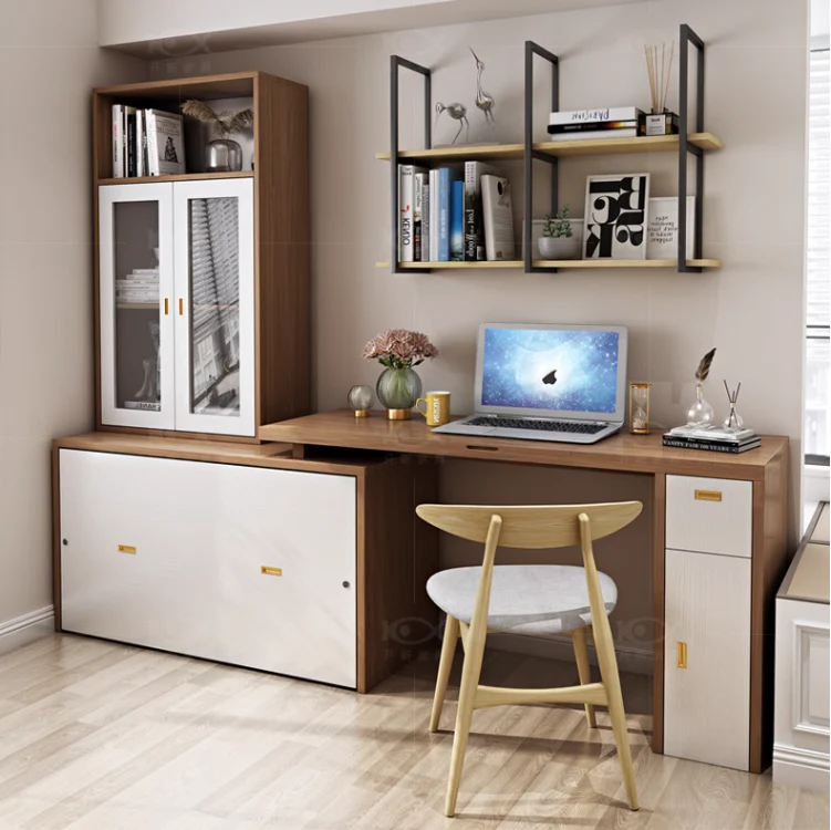 Murphy Cabinet Bed with Multi Function Desk - Image 10