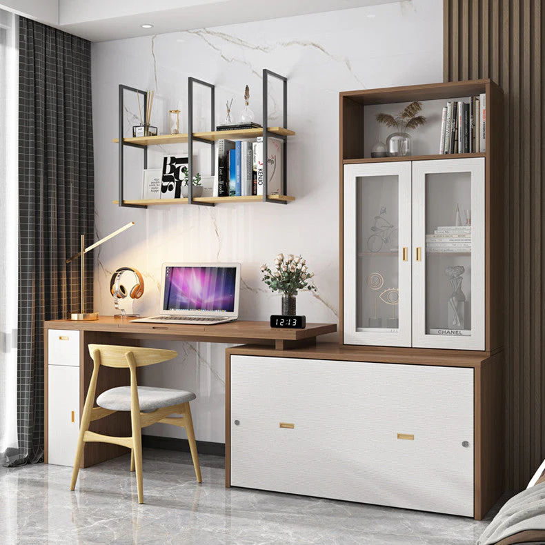 Murphy Cabinet Bed with Multi Function Desk - Image 11