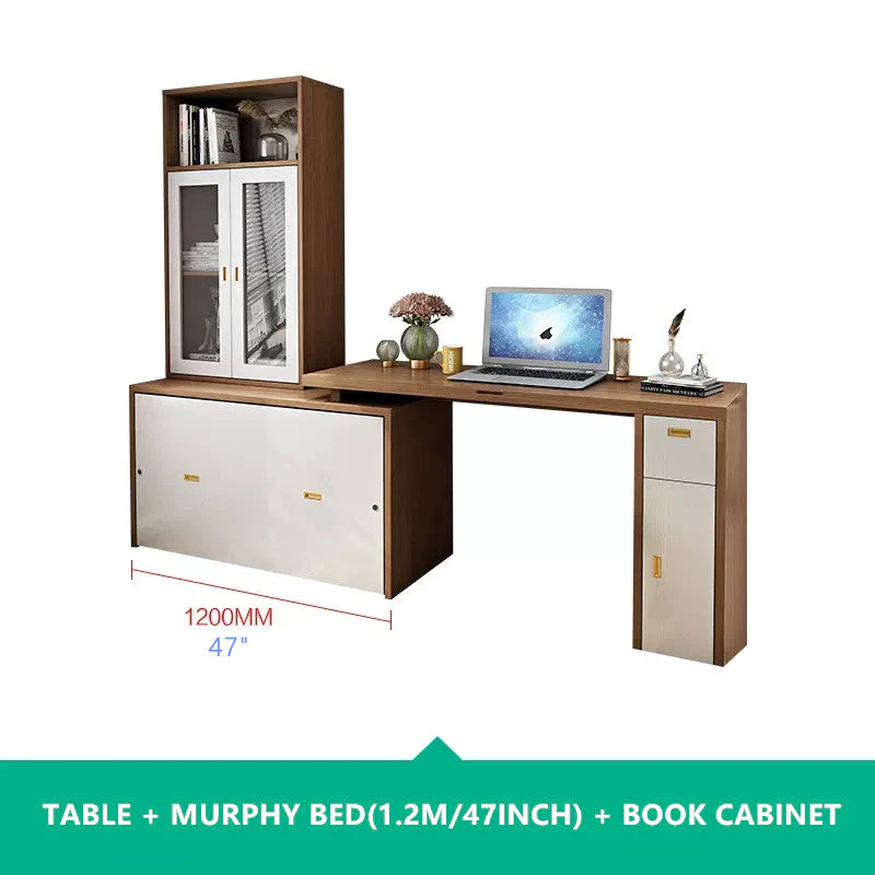 Murphy Cabinet Bed with Multi Function Desk - Image 16