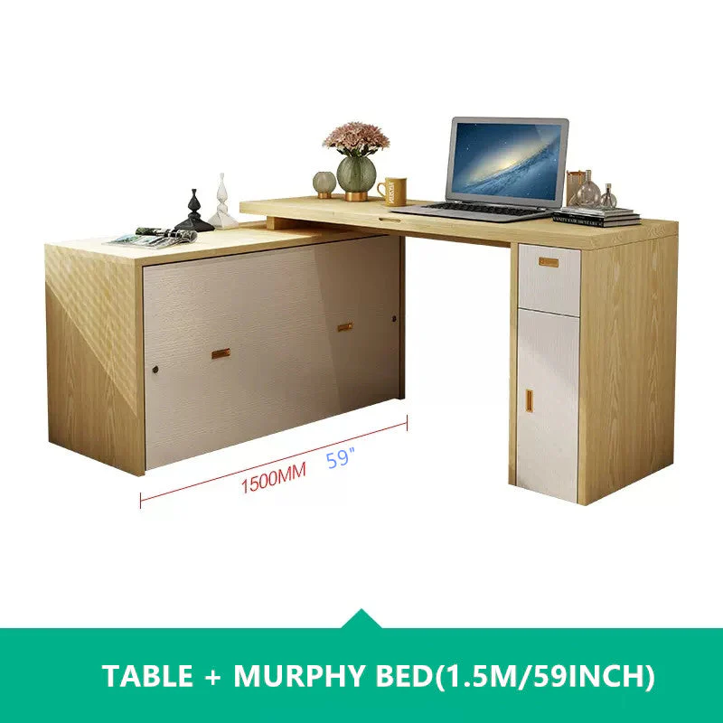 Murphy Cabinet Bed with Multi Function Desk - Image 19