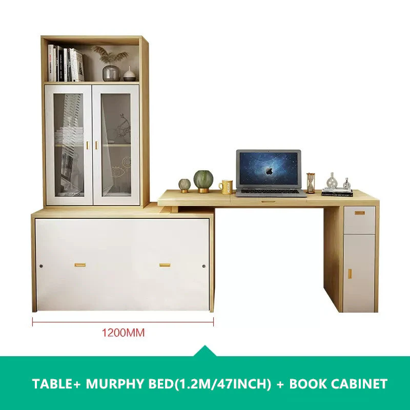 Murphy Cabinet Bed with Multi Function Desk - Image 20