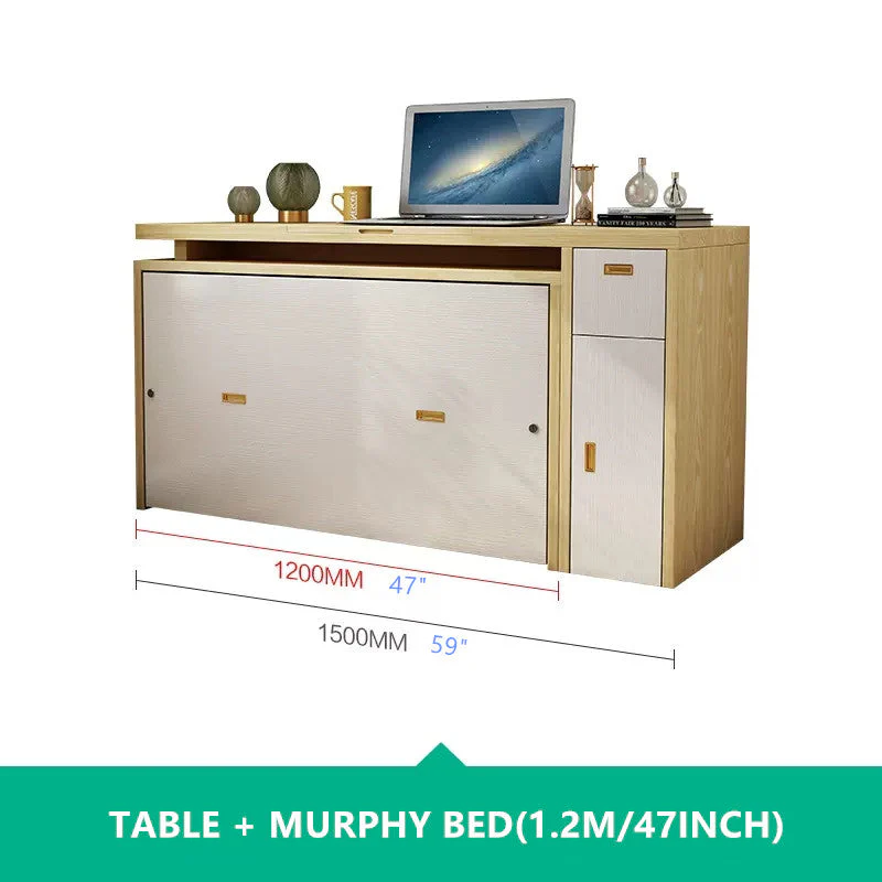 Murphy Cabinet Bed with Multi Function Desk - Image 21