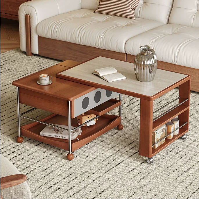 MUSE Lifting & Rotating Desktop Coffee Table - Image 4