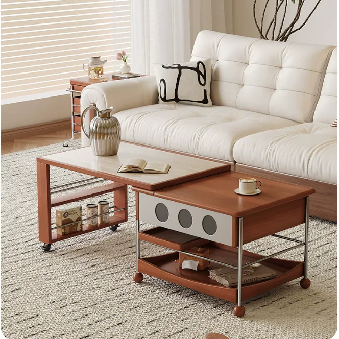 MUSE Lifting & Rotating Desktop Coffee Table - Image 5