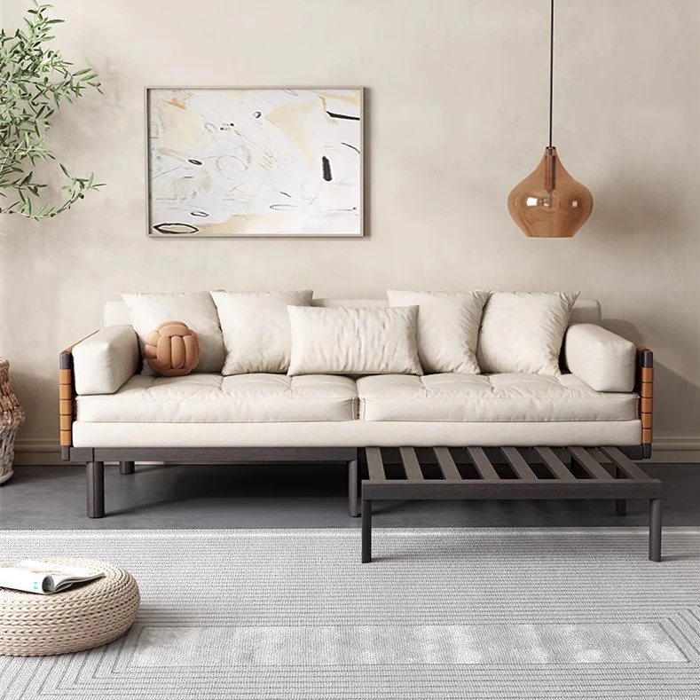 Nordic Light Luxury Sofa Bed - Image 3