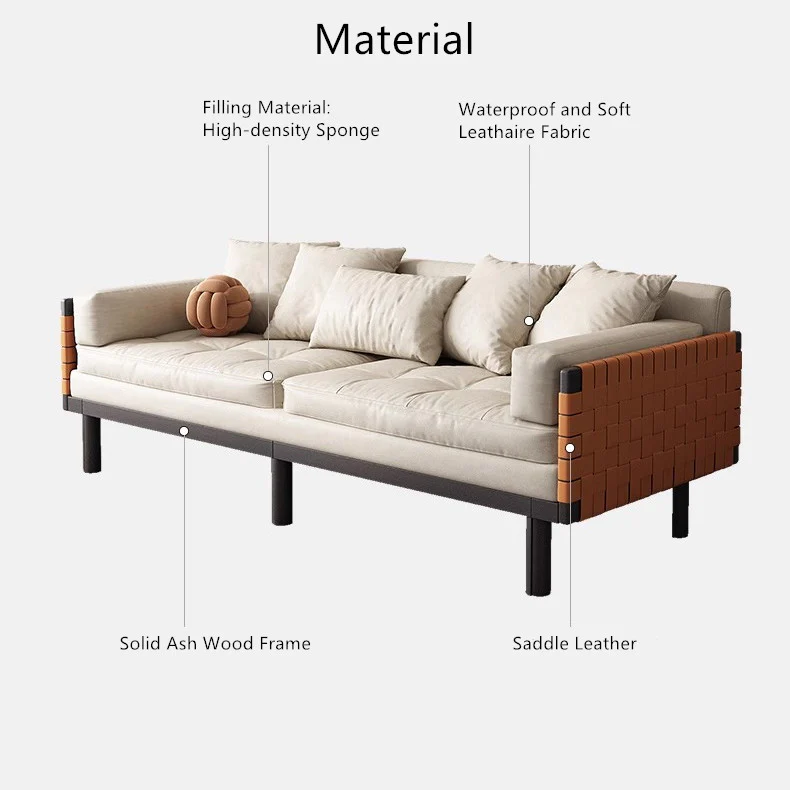 Nordic Light Luxury Sofa Bed - Image 7