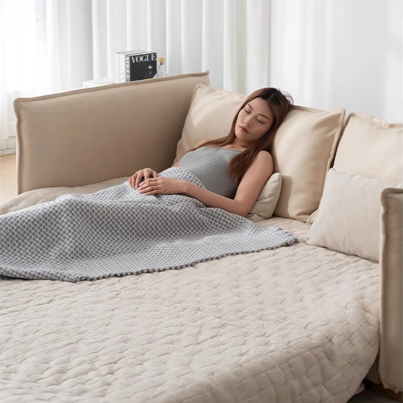 Nordic Minimalism Floor Sleeper Sofa Bed - Image 8