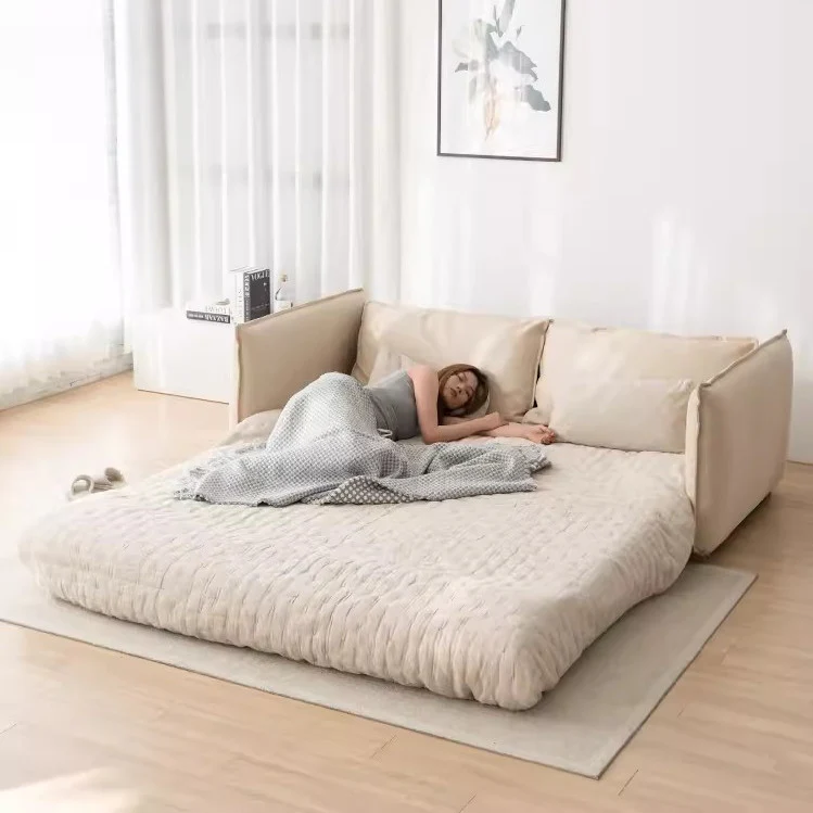 Nordic Minimalism Floor Sleeper Sofa Bed - Image 9