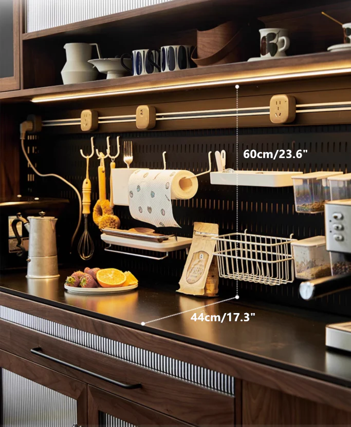 North American Walnut Wood Sideboard Cabinet - Image 7