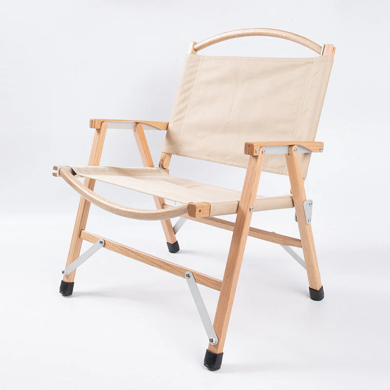Outdoor Camping Folding Solid Wood Kermit Chair - Image 10