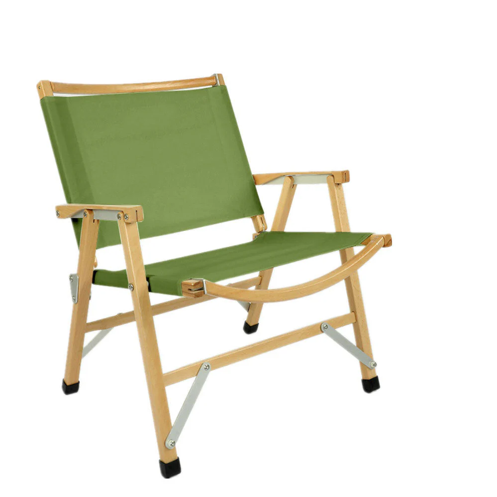 Outdoor Camping Folding Solid Wood Kermit Chair - Image 11