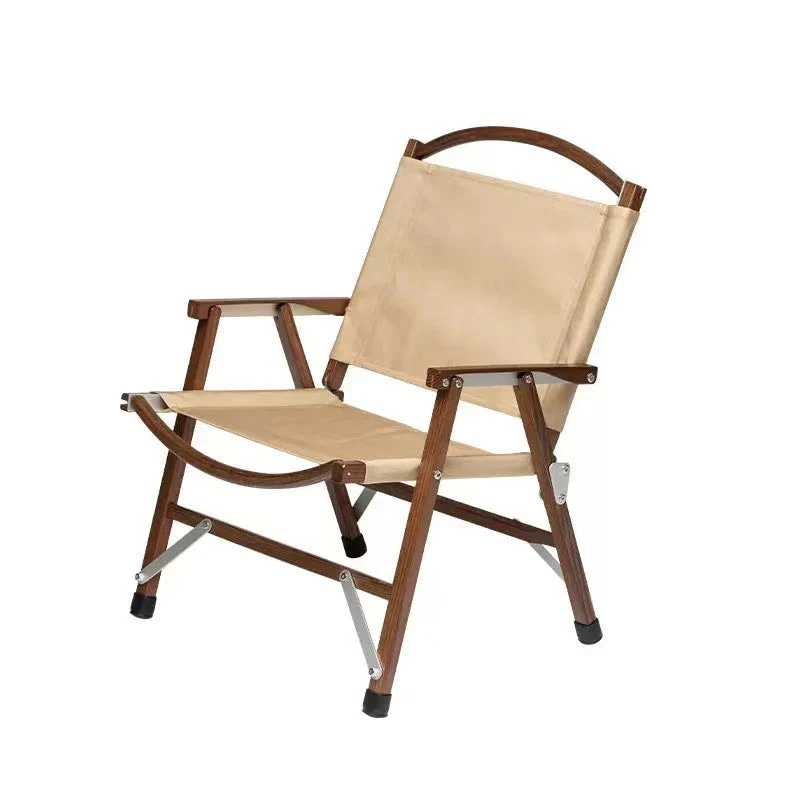 Outdoor Camping Folding Solid Wood Kermit Chair - Image 8