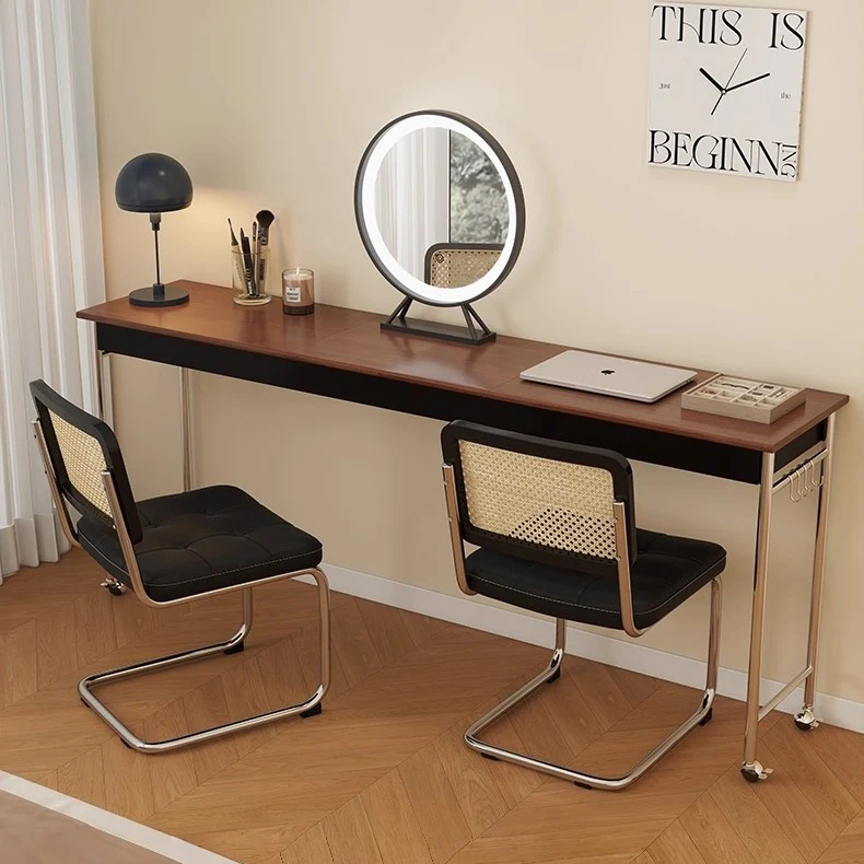 Over Bed Table with Tiltable Tabletop & Universal Wheels - Image 4