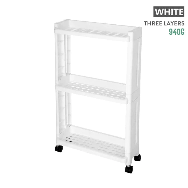 Slim Home Garden Storage Rack with Wheels - Image 5