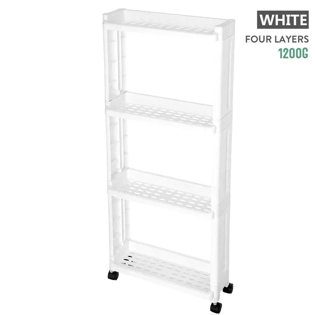 Slim Home Garden Storage Rack with Wheels - Image 6