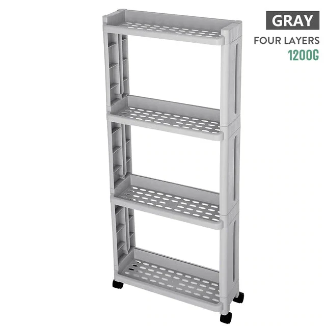 Slim Home Garden Storage Rack with Wheels - Image 8