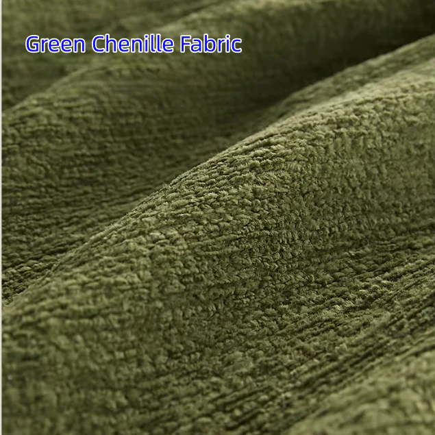 Solid Ash Wood Sofa Bed with Four-Leaf Clover Chenille Fabric - Image 11
