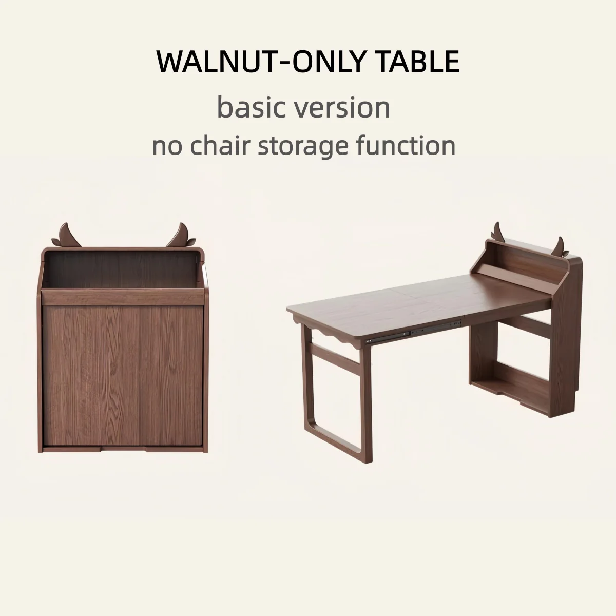 Solid Wood Folding Multifunctional Dining Table for Small Apartments - Image 18