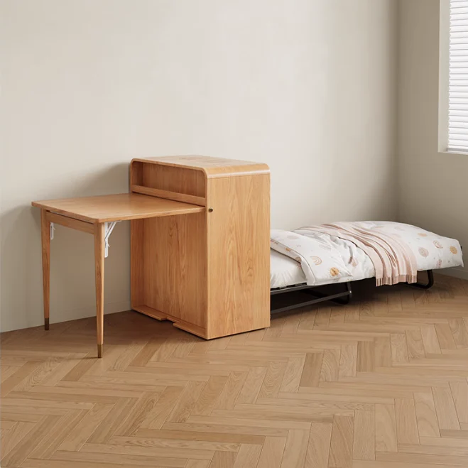 Space-Saving 3-in-1 Foldable Desk with Hidden Bed - Image 5
