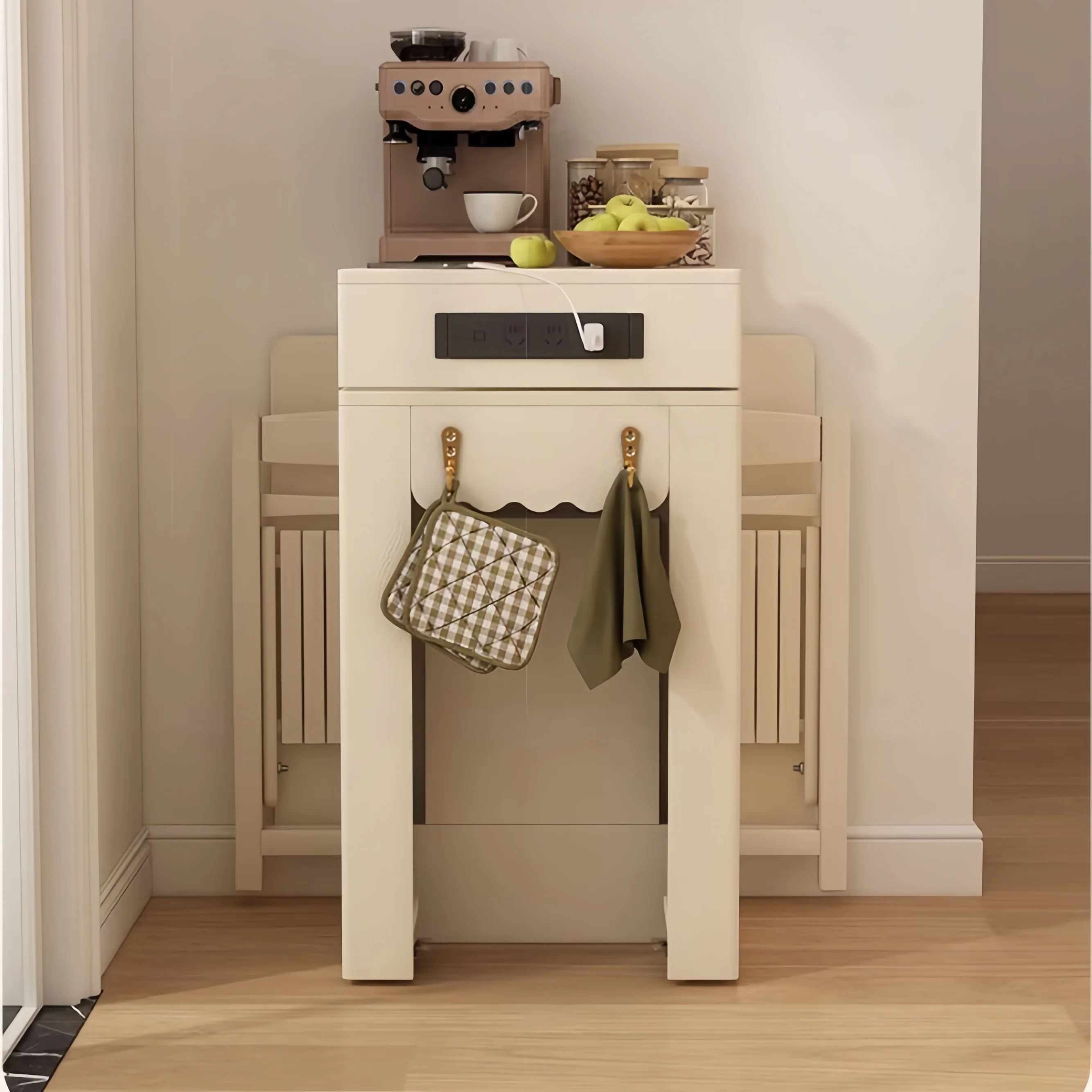Space Saving Designed Mini Extendable Console Table For Apartments and Compact Room - Image 14