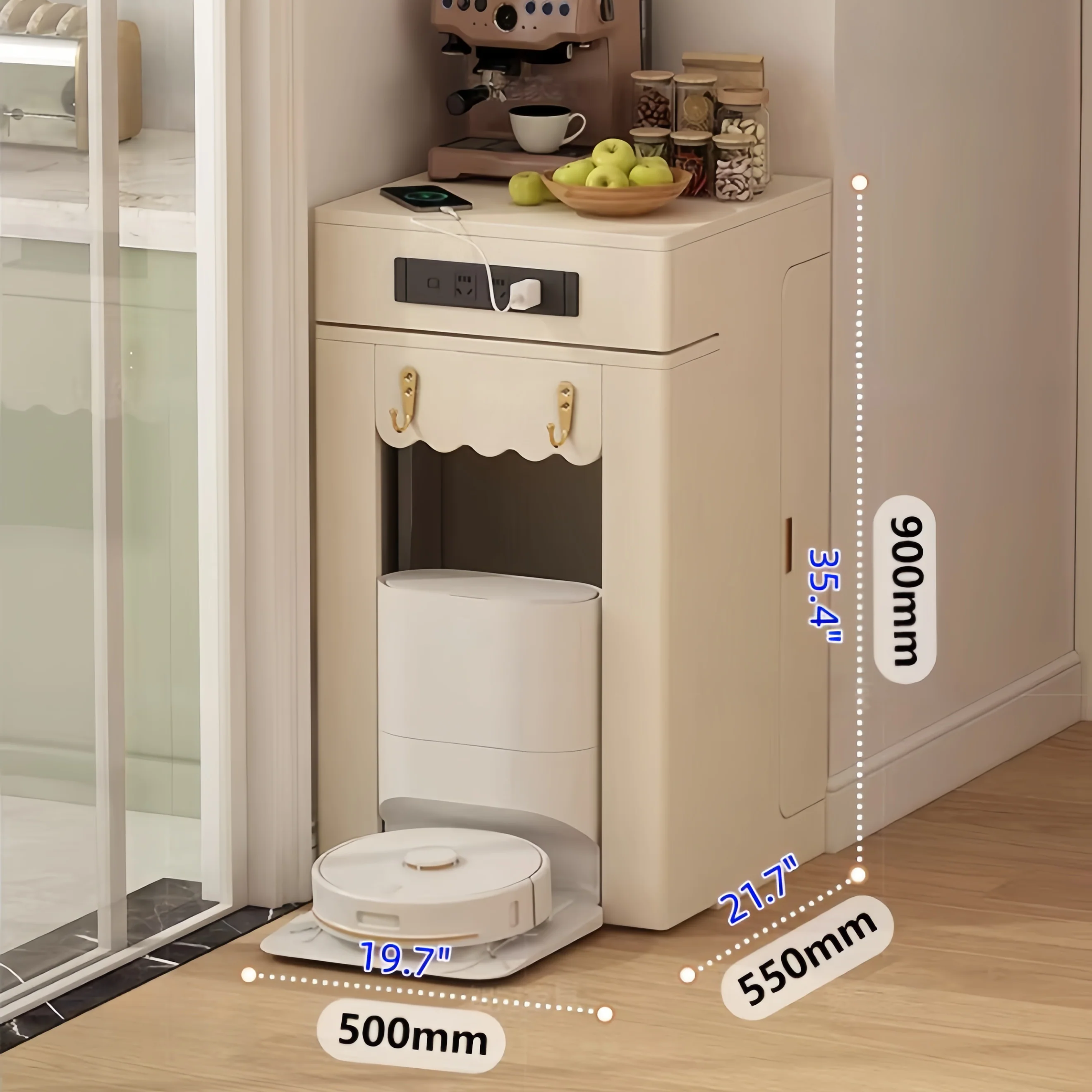 Space Saving Designed Mini Extendable Console Table For Apartments and Compact Room - Image 2