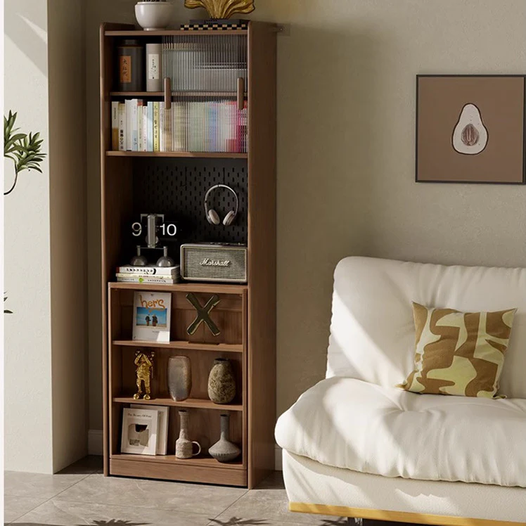 Space Saving Folding Desk with Display Cabinet - Image 3