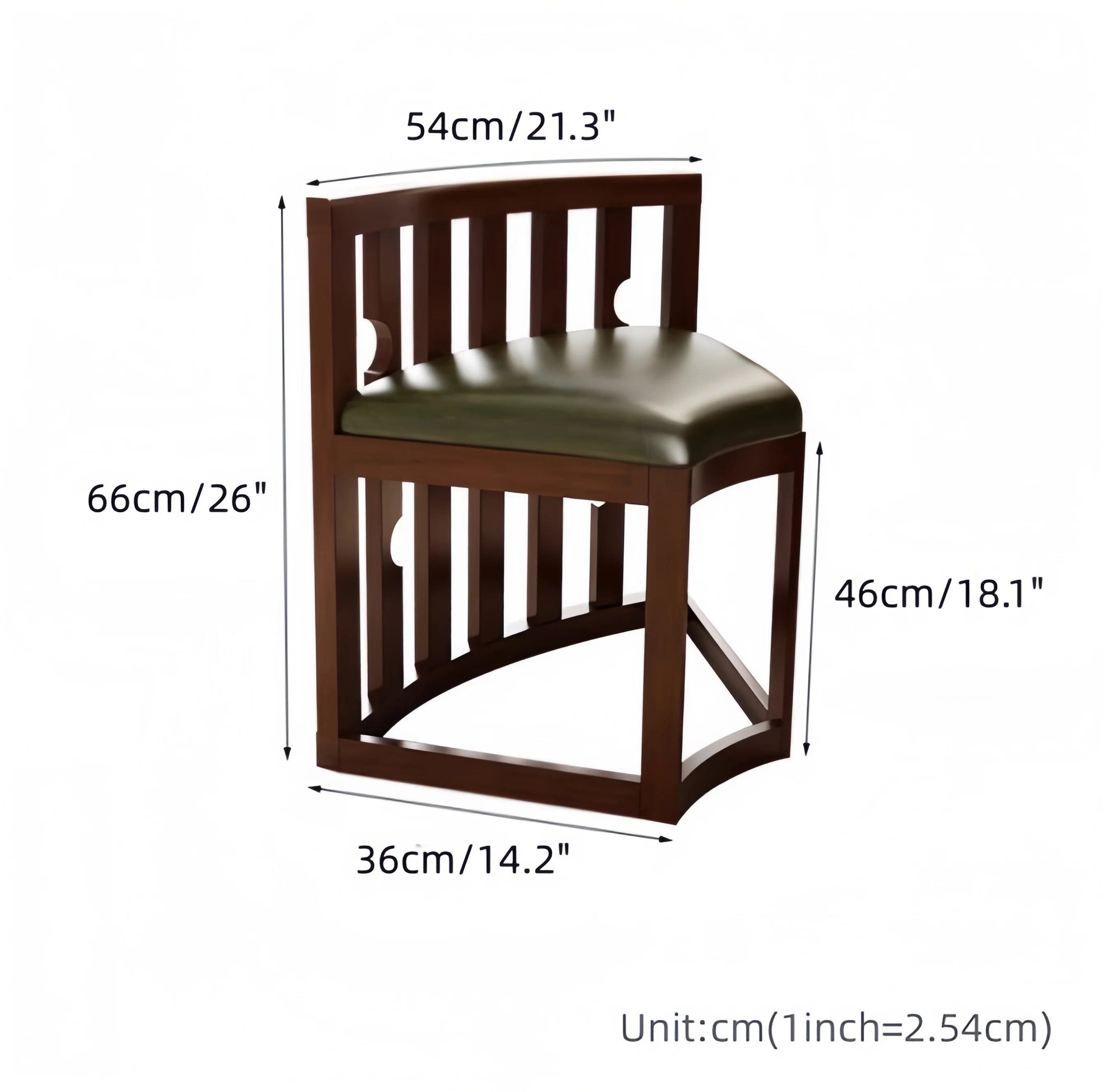Space-Saving Solid Wood Round Dining Table Set with Tuck-In Chairs - Image 11