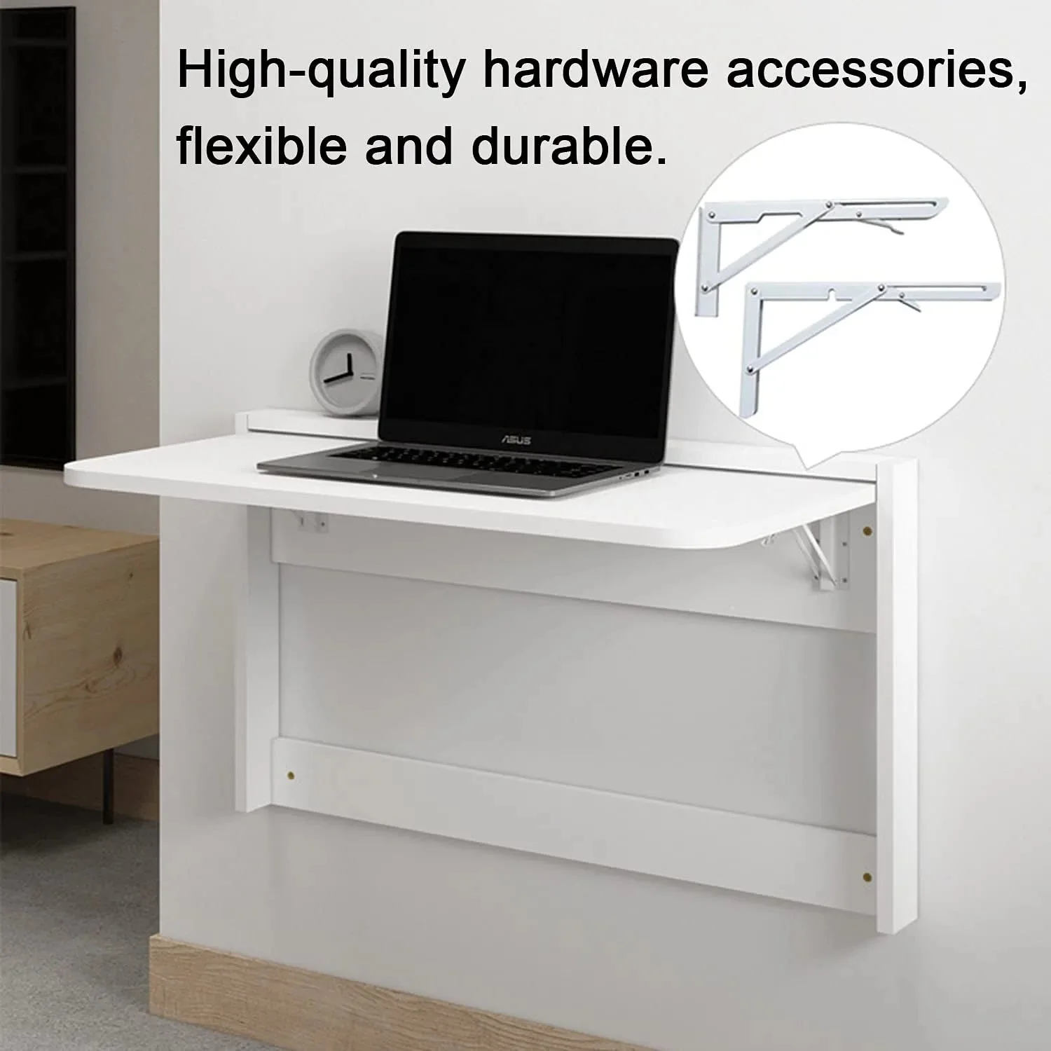 Space Saving Wall Mounted Folding Table - Image 6