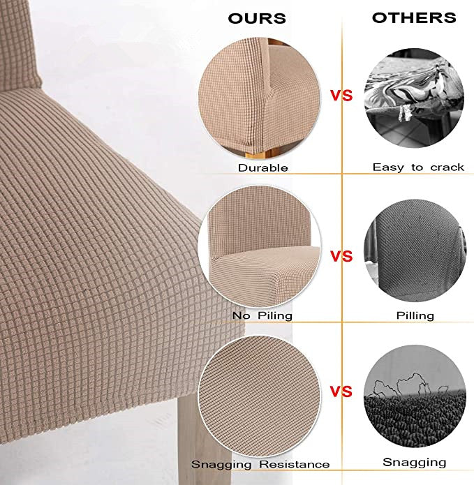 Stretch Chair Covers for Dining Room Kitchen Chair - Image 4