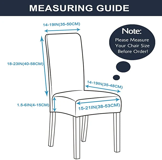Stretch Chair Covers for Dining Room Kitchen Chair - Image 5