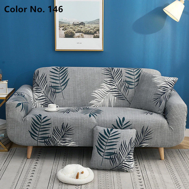 Stretchable Elastic Sofa Cover( popular colors and patterns) - Image 14