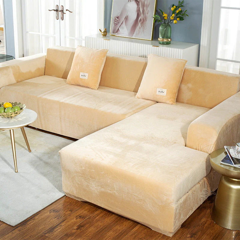 Stretchable Elastic Sofa Cover(Color No.410) - Image 12