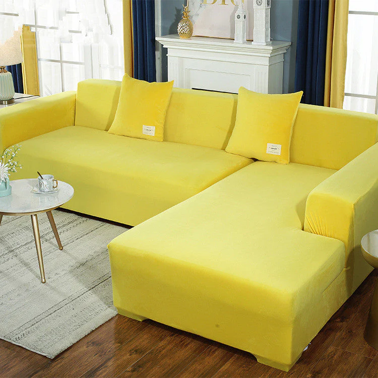 Stretchable Elastic Sofa Cover(Color No.410) - Image 14
