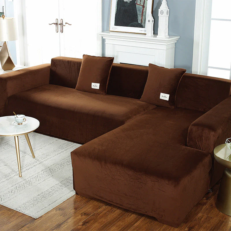 Stretchable Elastic Sofa Cover(Color No.410) - Image 5