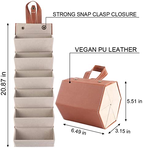 Sunglasses Organizer 6-Slot Storage Display Travel Case - Image 2