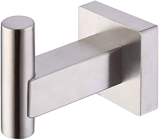 SUS 304 Stainless Steel Coat Hook Single Towel/Robe Clothes Hook - Image 5